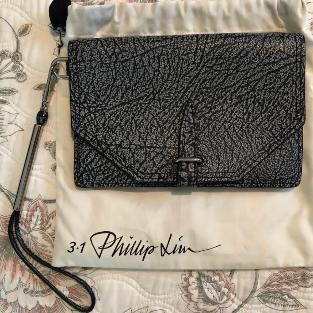 3.1 Phillip Lim Blue Wristlet